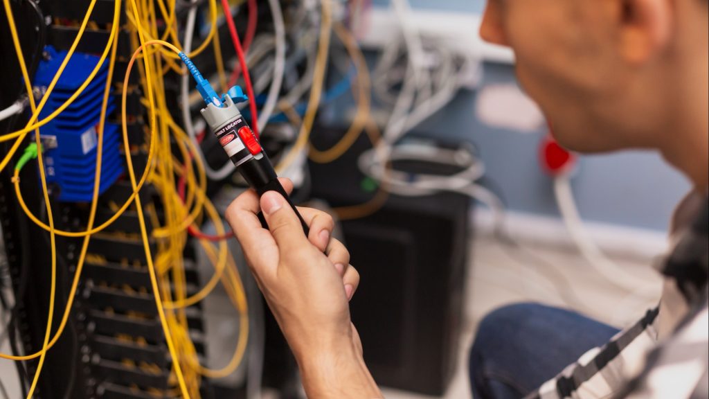 Server Room Internet Cabling
